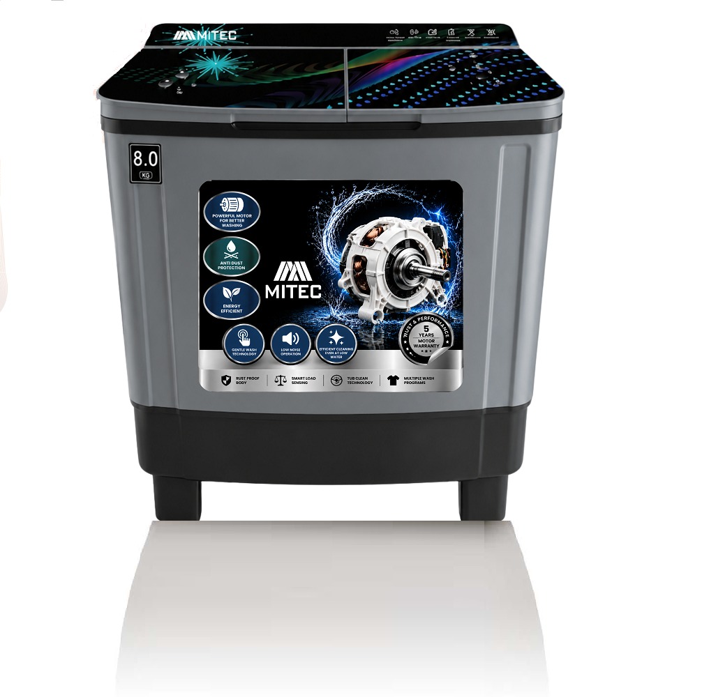 SEMI AUTOMATIC WASHING MACHINE(MITWMC80FTG)